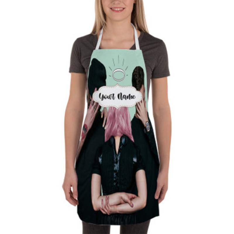 Pastele Terror Jr 2 Custom Personalized Name Kitchen Apron