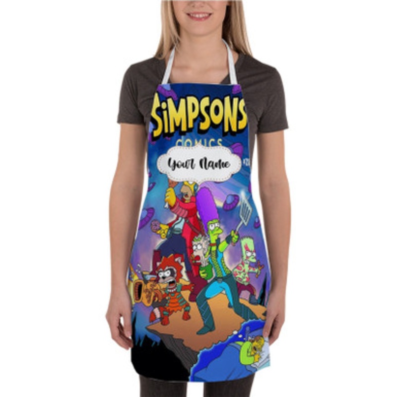 Pastele The Simpsons Guardians of The Galaxy Custom Personalized Name Kitchen Apron