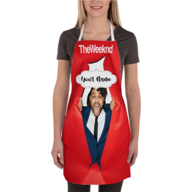 Pastele The Weeknd Custom Personalized Name Kitchen Apron