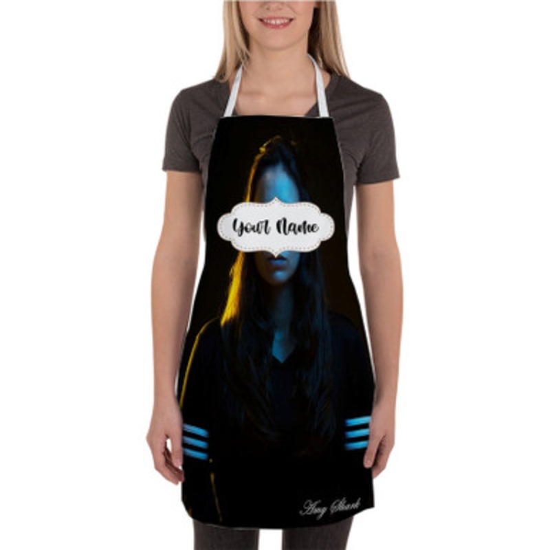 Pastele Amy Shark New Custom Personalized Name Kitchen Apron
