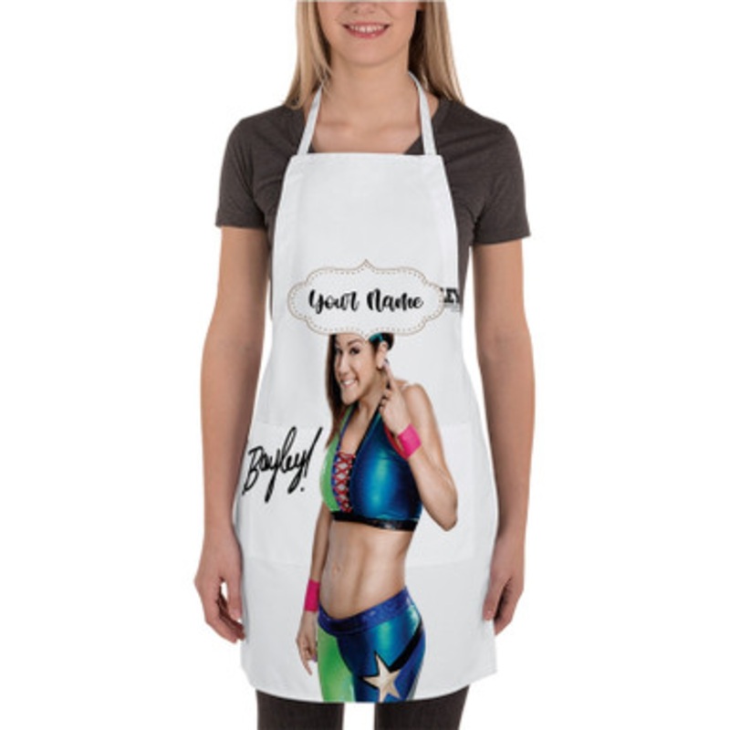Pastele Bayley WWE Custom Personalized Name Kitchen Apron