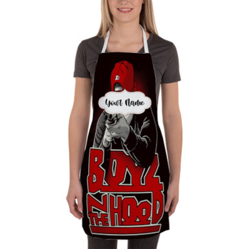 Pastele Boyz N The Hood Custom Personalized Name Kitchen Apron