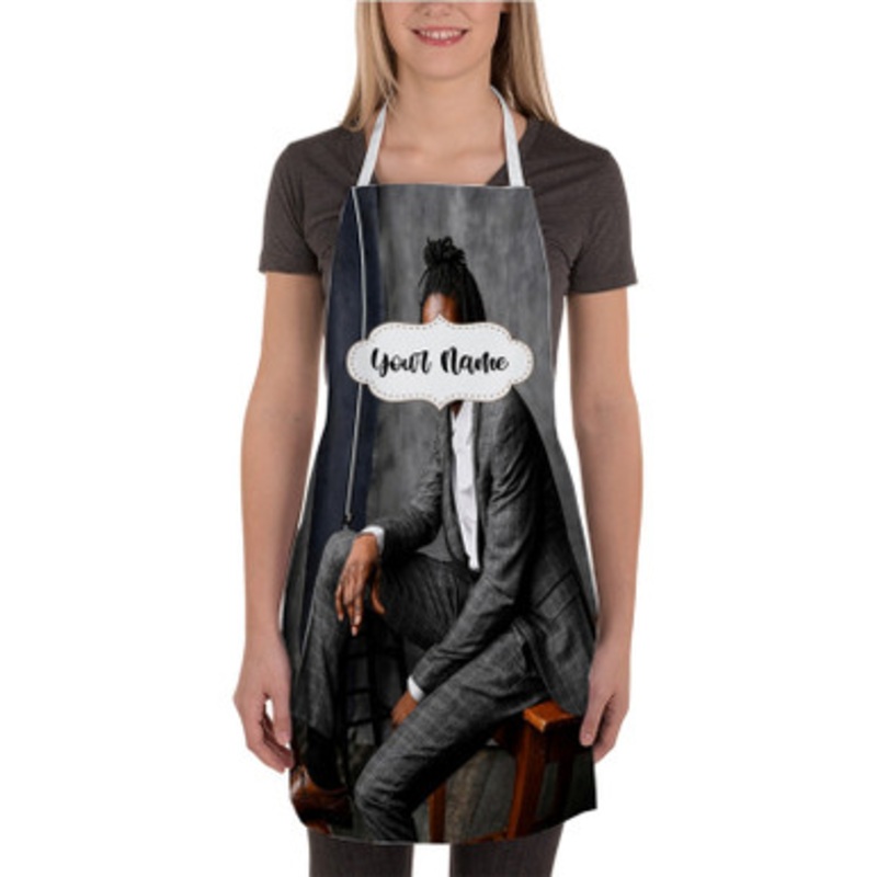 Pastele Daniel Caesar Art New Custom Personalized Name Kitchen Apron