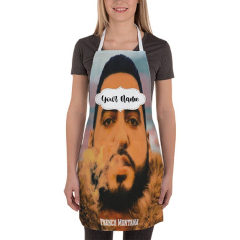 Pastele French Montana Custom Personalized Name Kitchen Apron