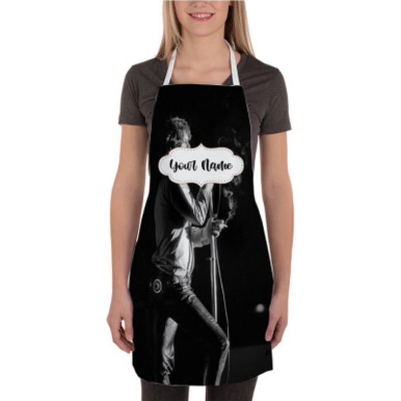 Pastele Jim Morrison Custom Personalized Name Kitchen Apron
