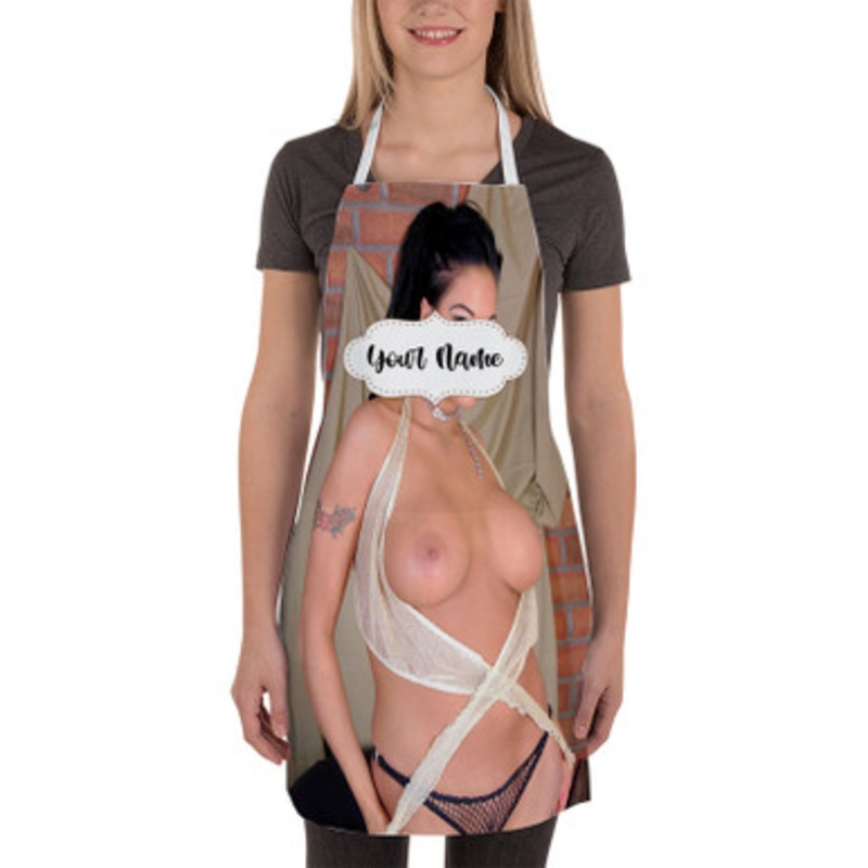 Pastele Lanny Barbie Custom Personalized Name Kitchen Apron