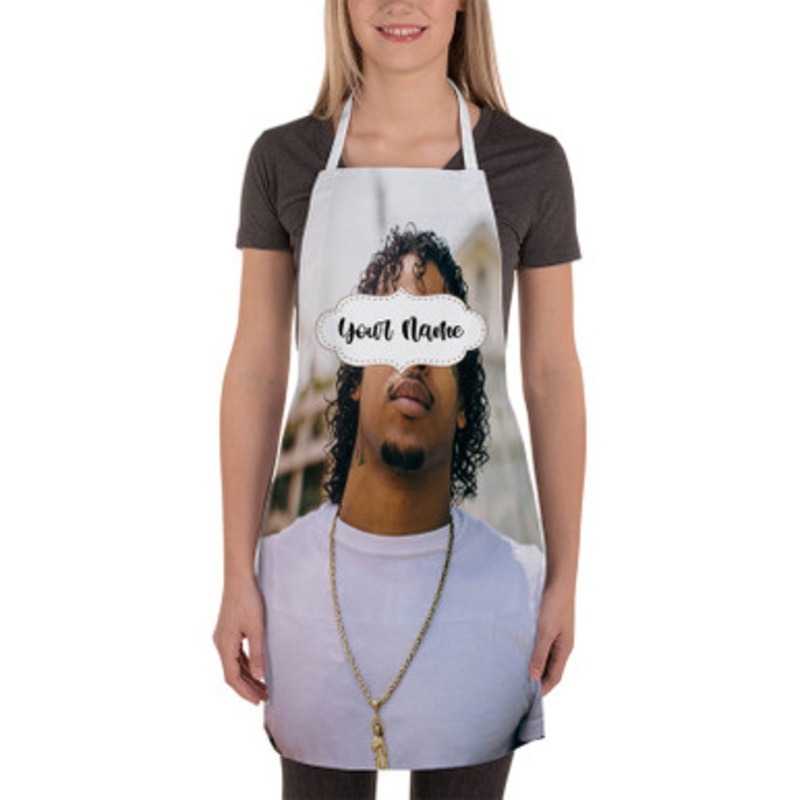 Pastele Late Night G Perico Custom Personalized Name Kitchen Apron