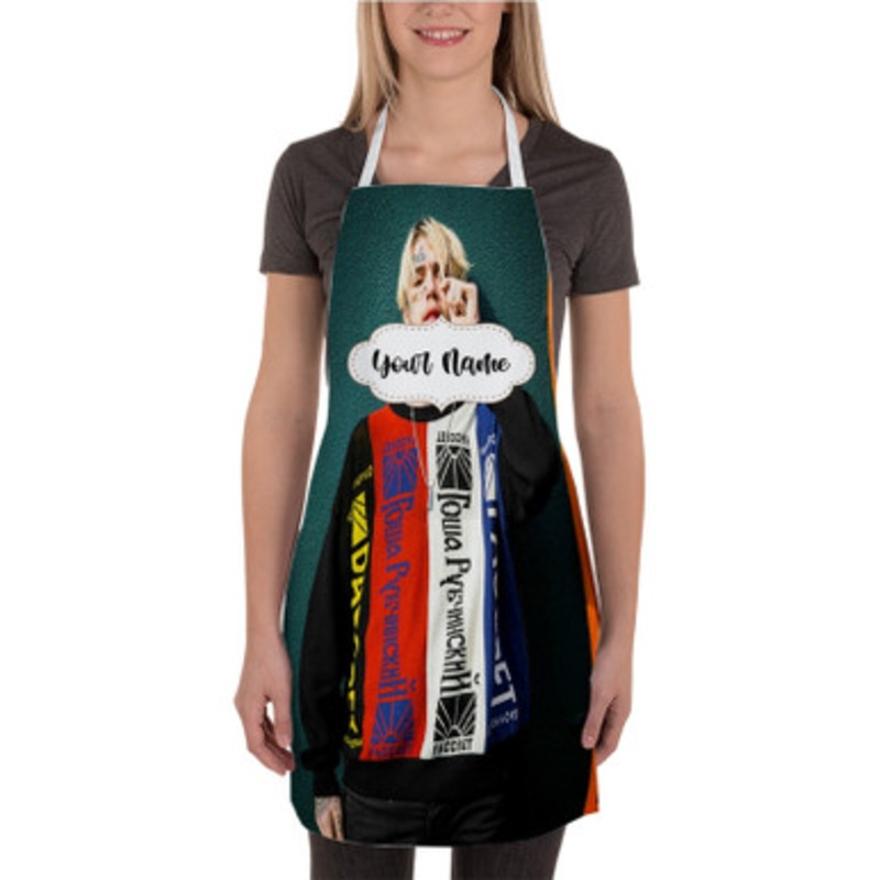 Pastele Lil Peep Music Custom Personalized Name Kitchen Apron