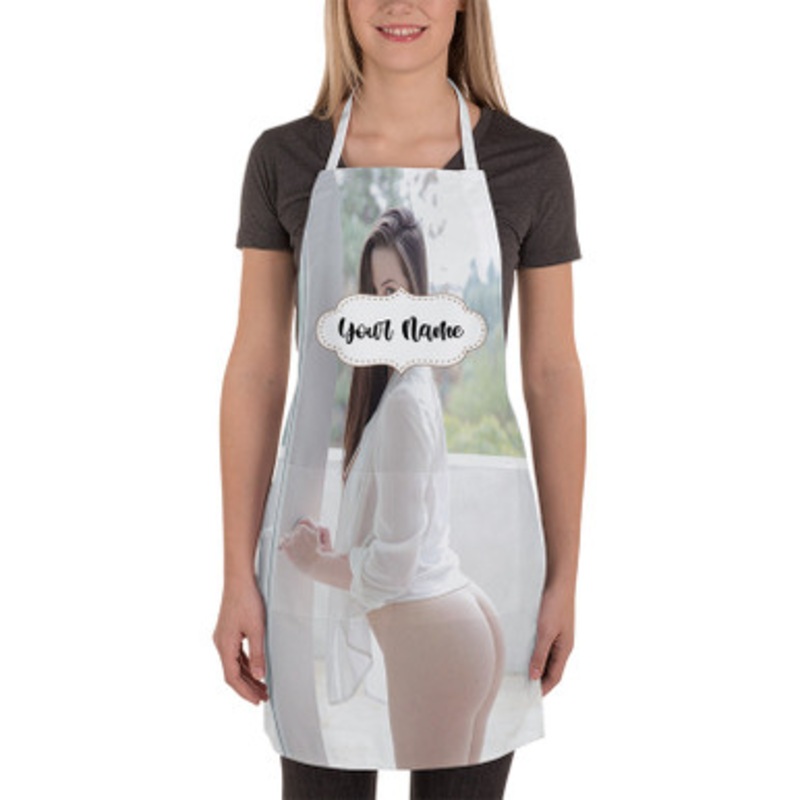 Pastele Lily Carter Custom Personalized Name Kitchen Apron
