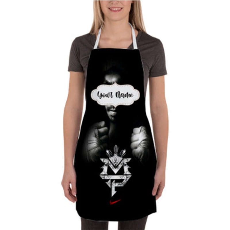 Pastele Manny Pacquiao Custom Personalized Name Kitchen Apron