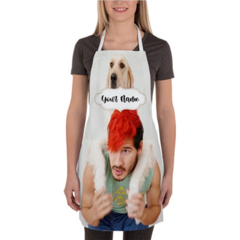 Pastele Markiplier Art New Custom Personalized Name Kitchen Apron