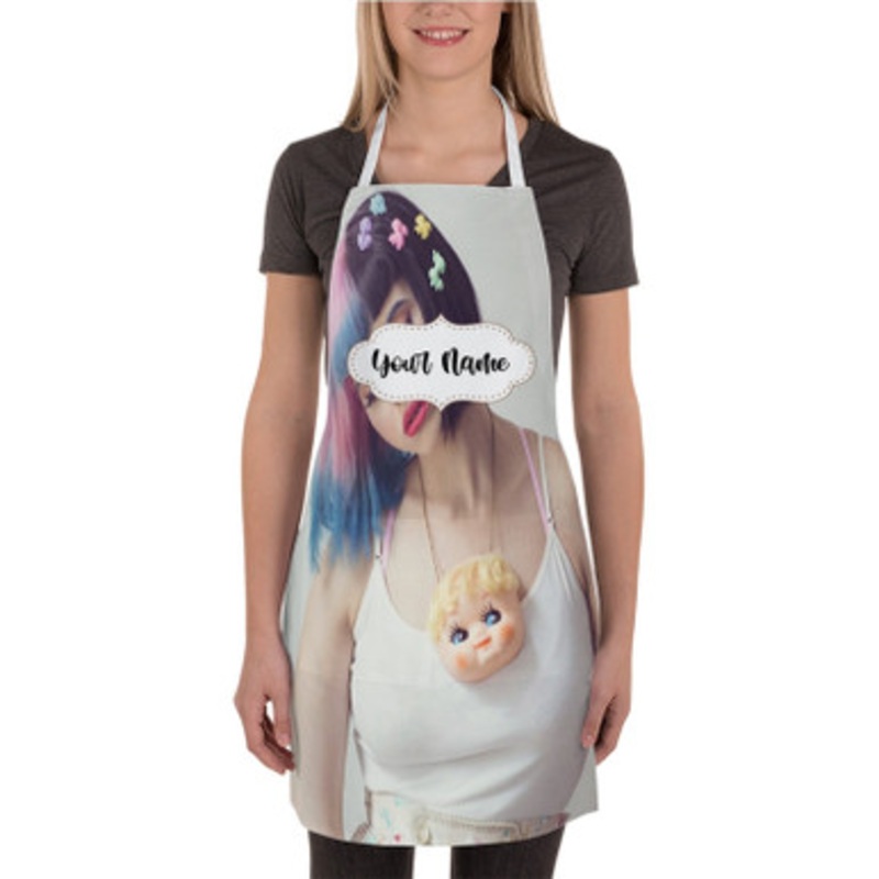 Pastele Melanie Martinez Custom Personalized Name Kitchen Apron