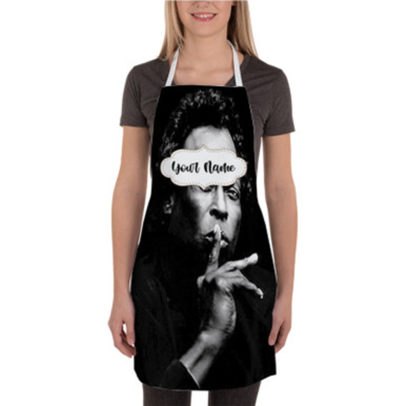 Pastele Miles Davis Custom Personalized Name Kitchen Apron