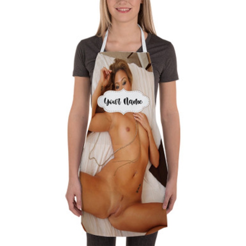 Pastele Natalia Forrest Custom Personalized Name Kitchen Apron