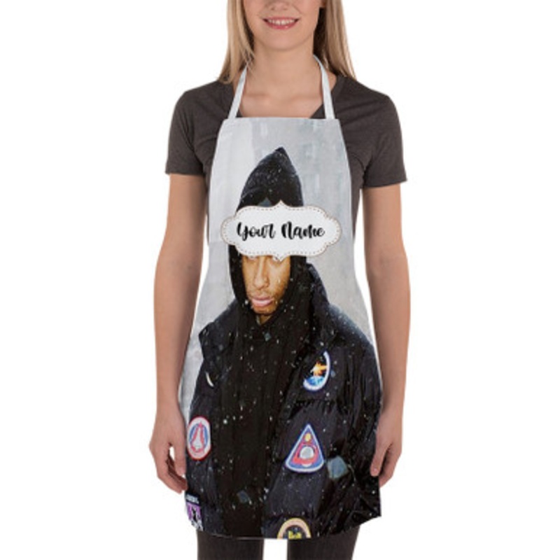 Pastele Night Lovell Custom Personalized Name Kitchen Apron