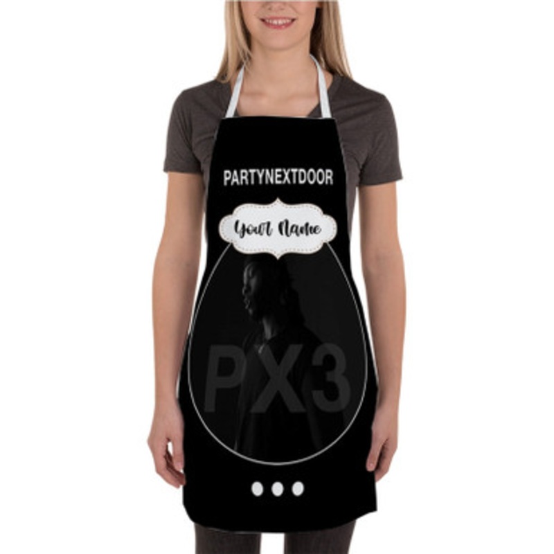 Pastele PARTYNEXTDOOR New Custom Personalized Name Kitchen Apron