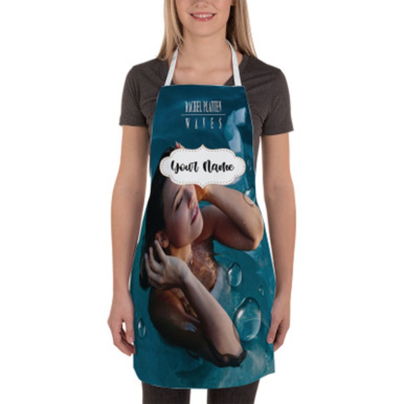 Pastele Rachel Platten Whole Heart Custom Personalized Name Kitchen Apron
