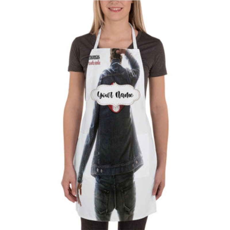 Pastele Rob Thomas Chip Tooth Smile Custom Personalized Name Kitchen Apron