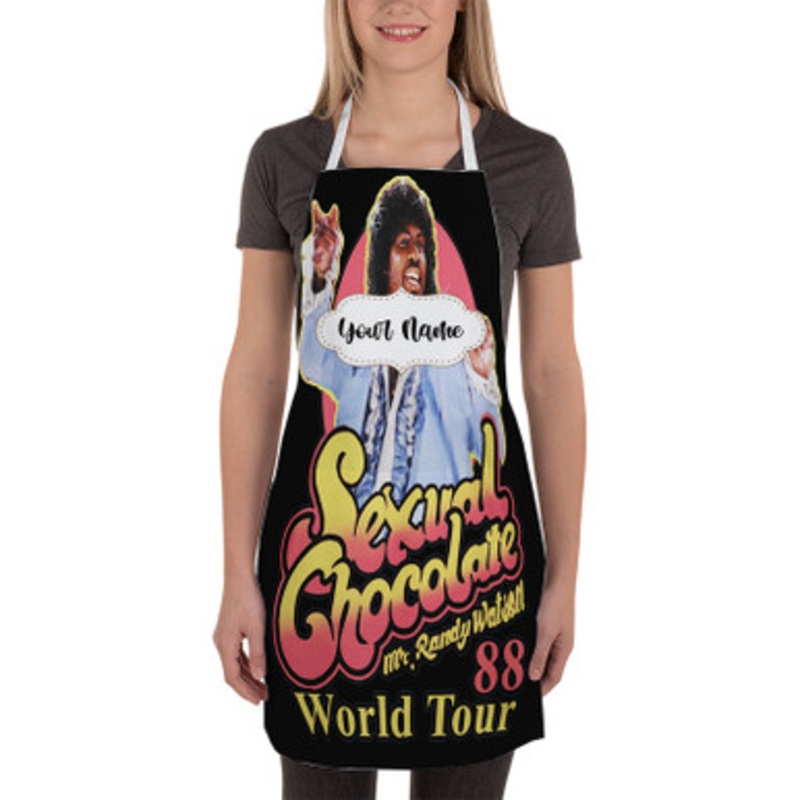 Pastele Sexual Chocolate Mr Randy Watson Custom Personalized Name Kitchen Apron