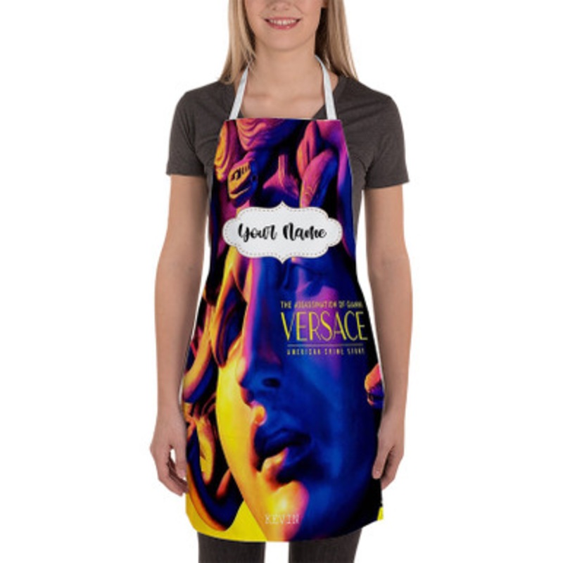 Pastele The Assassination of Gianni Versace season 1 American Crime Story Custom Personalized Name Kitchen Apron
