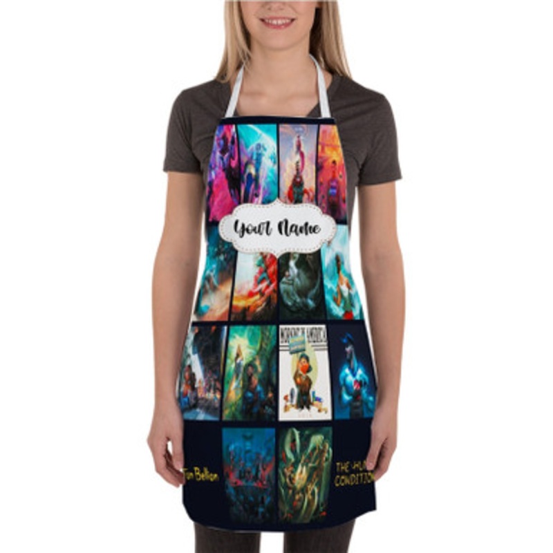 Pastele The Human Condition Jon Bellion Custom Personalized Name Kitchen Apron