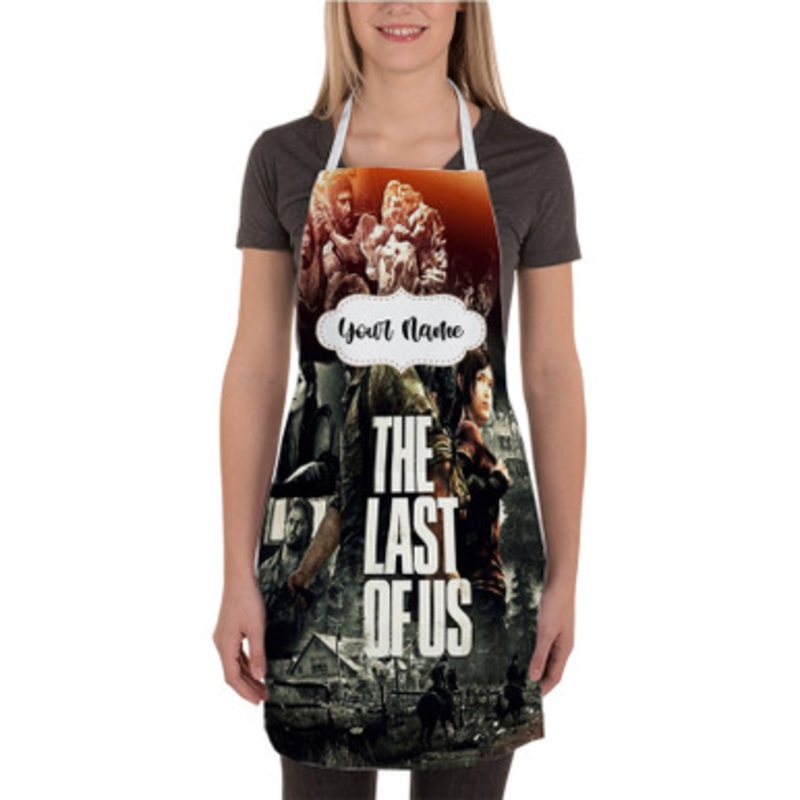 Pastele The Last of Us Custom Personalized Name Kitchen Apron