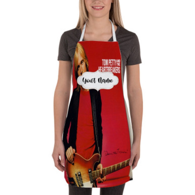 Pastele Tom Petty Custom Personalized Name Kitchen Apron