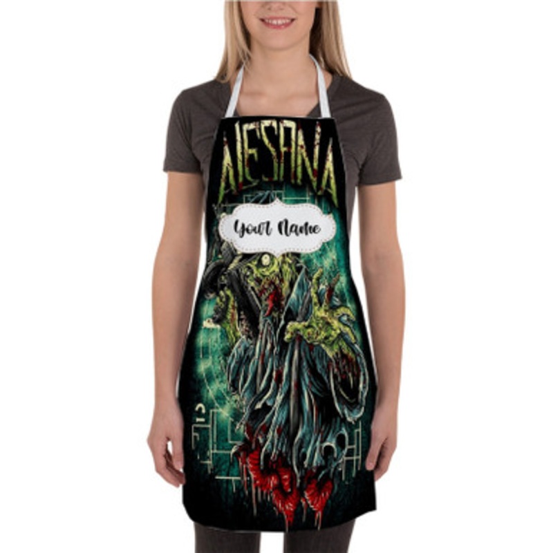 Pastele Alesana Custom Personalized Name Kitchen Apron
