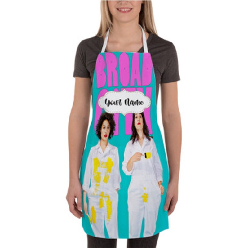 Pastele Broad City Season 3 New Custom Personalized Name Kitchen Apron