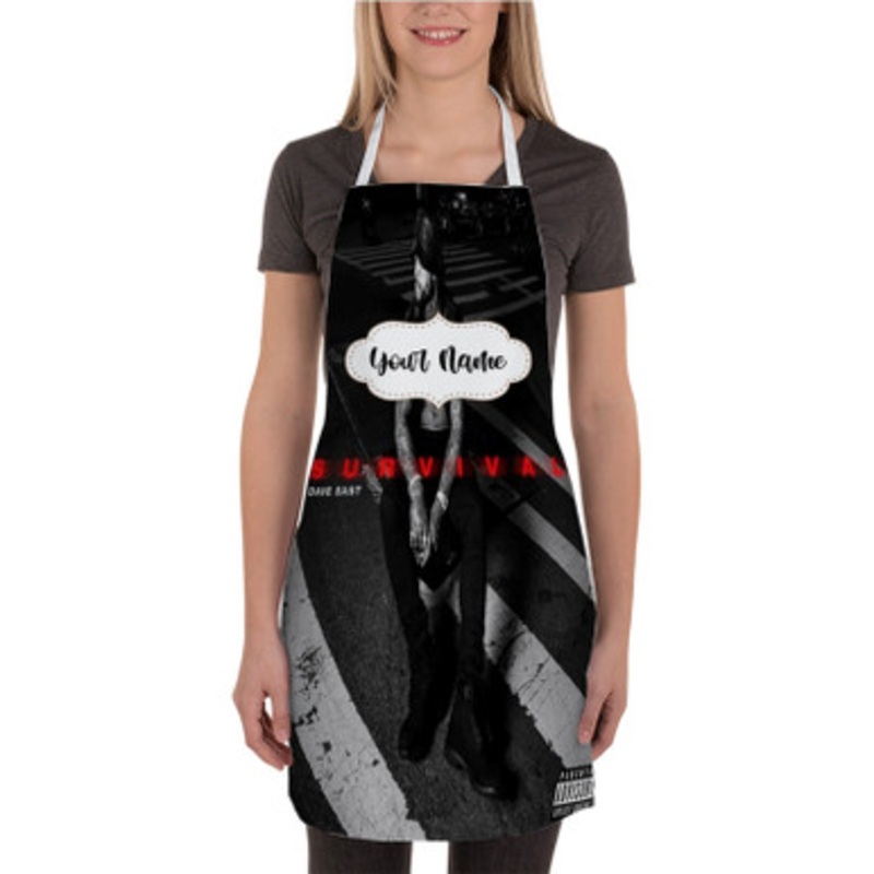 Pastele Dave East Survival Custom Personalized Name Kitchen Apron