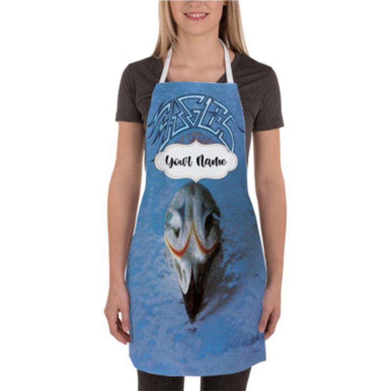 Pastele Eagles Band Custom Personalized Name Kitchen Apron