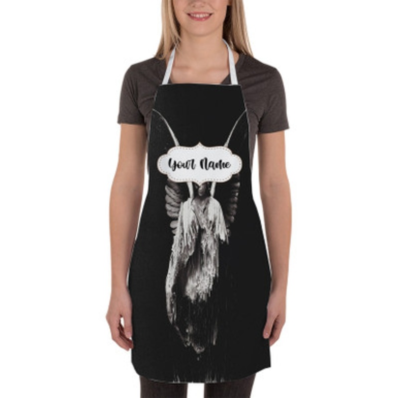 Pastele Erase Me Underoath Custom Personalized Name Kitchen Apron