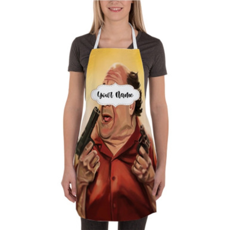 Pastele Frank Reynolds Custom Personalized Name Kitchen Apron