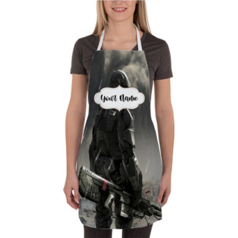 Pastele Halo Odst Custom Personalized Name Kitchen Apron