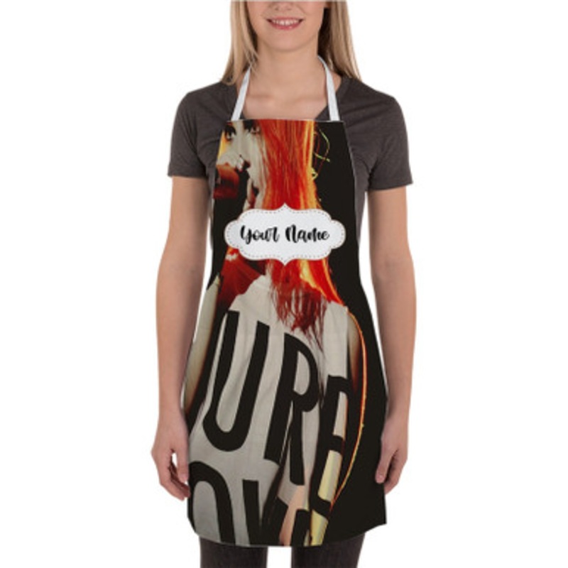 Pastele Hayley Williams Custom Personalized Name Kitchen Apron