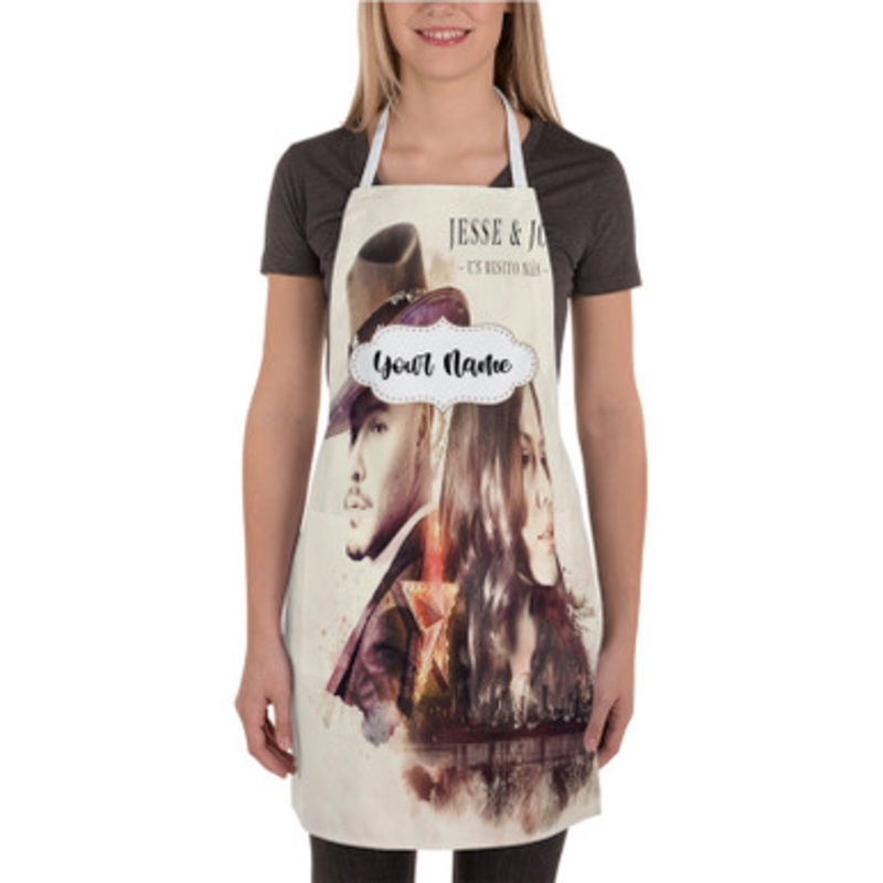 Pastele Jesse and Joy Custom Personalized Name Kitchen Apron