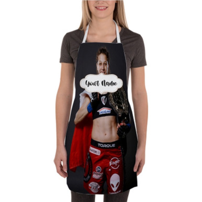Pastele Joanna Jedrzejczyk UFC Win Custom Personalized Name Kitchen Apron
