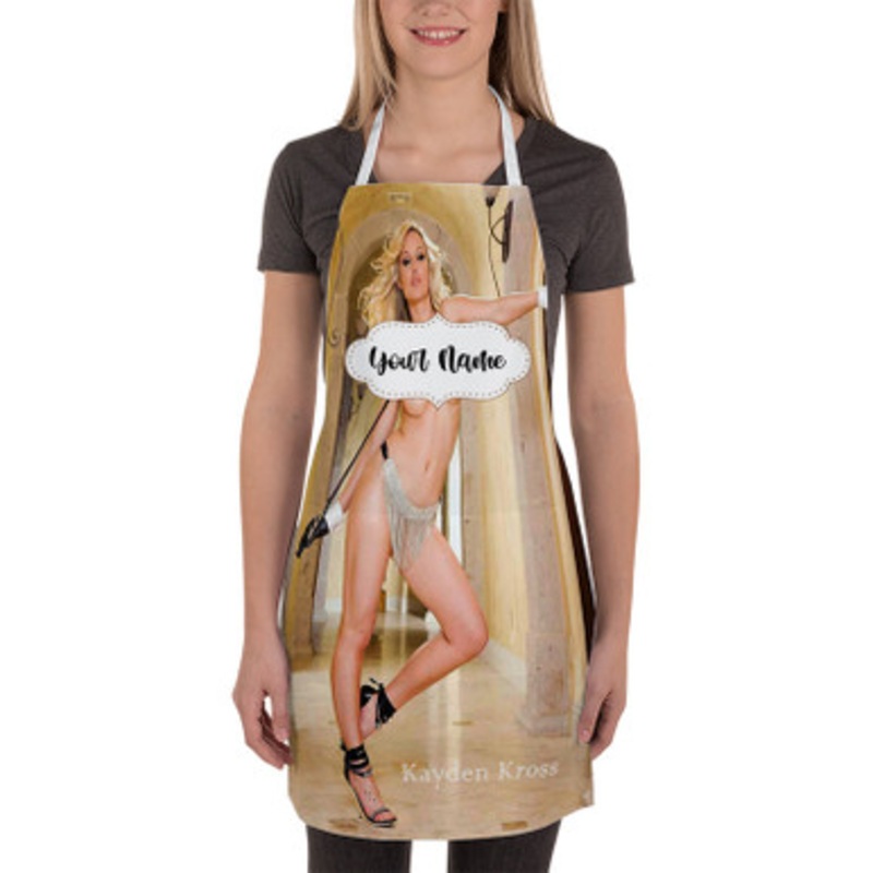 Pastele Kayden Kross Custom New Personalized Name Kitchen Apron