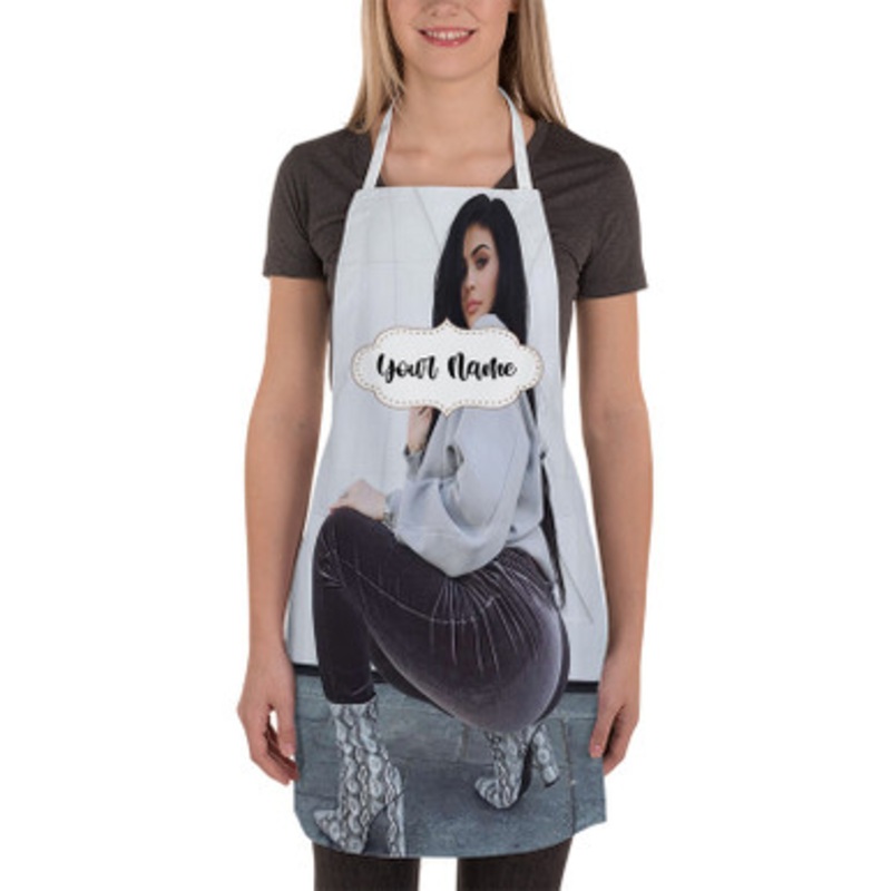 Pastele Kylie Jenner Custom New Personalized Name Kitchen Apron