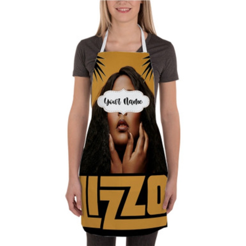 Pastele Lizzo Custom Personalized Name Kitchen Apron