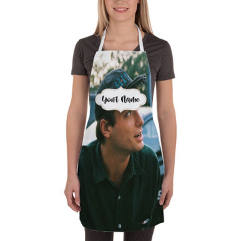 Pastele Mac De Marco Art Custom Personalized Name Kitchen Apron