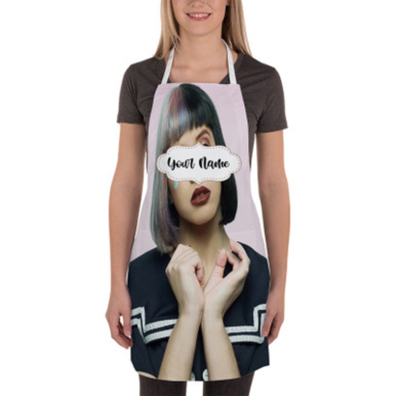 Pastele Melanie Martinez Art Custom Personalized Name Kitchen Apron