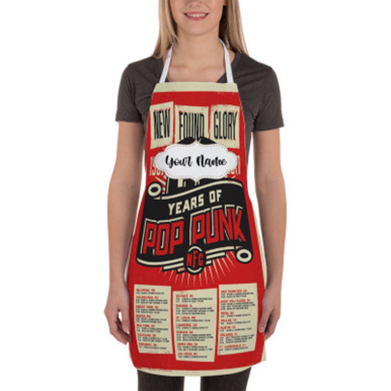 Pastele New Found Glory Custom Personalized Name Kitchen Apron