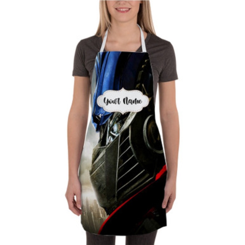 Pastele Optimus Prime Custom Personalized Name Kitchen Apron