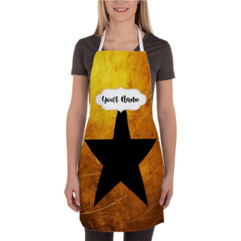 Pastele Peggy Schuyler Hamilton Music Custom Personalized Name Kitchen Apron
