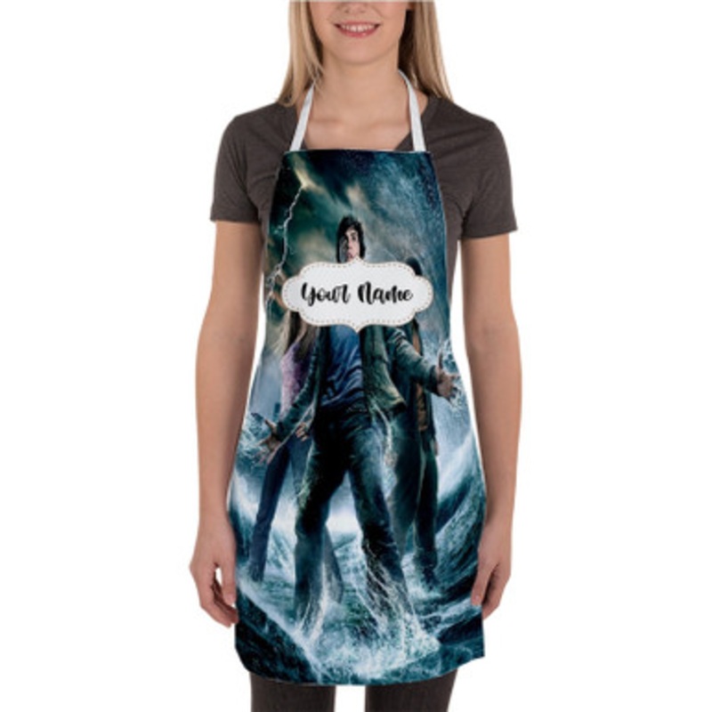 Pastele Percy Jackson and the Olympians Custom Personalized Name Kitchen Apron