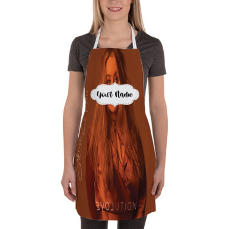 Pastele Sabrina Carpenter EVOLution Custom Personalized Name Kitchen Apron