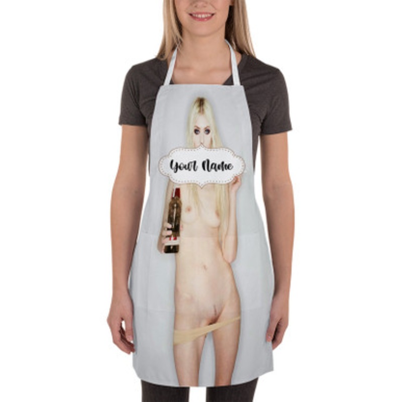 Pastele Taylor Momsen Arts Custom Personalized Name Kitchen Apron