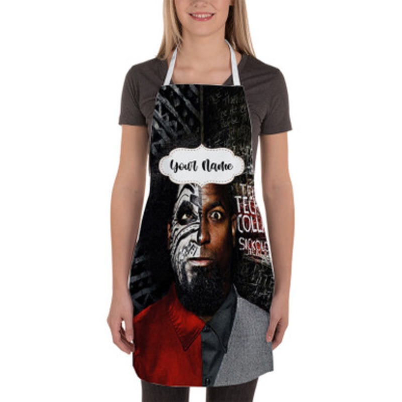 Pastele Tech N9ne Custom Personalized Name Kitchen Apron