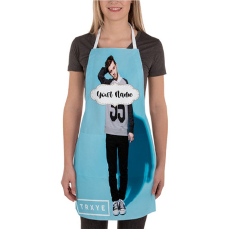 Pastele Troye Sivan New Custom Personalized Name Kitchen Apron
